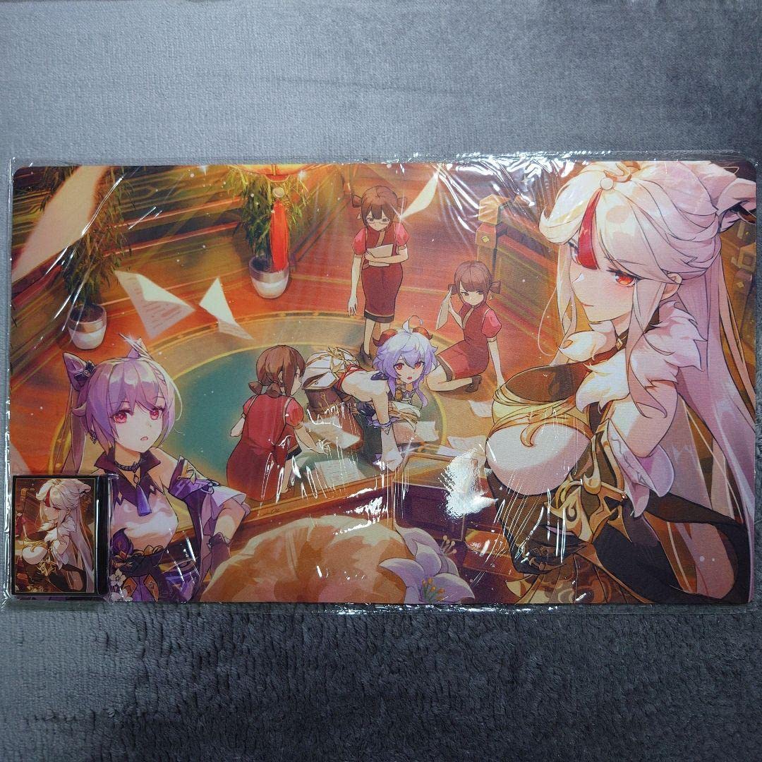 Amazon.co.jp: α1 原神 凝光 スリーブ&プレイマット : おもちゃ